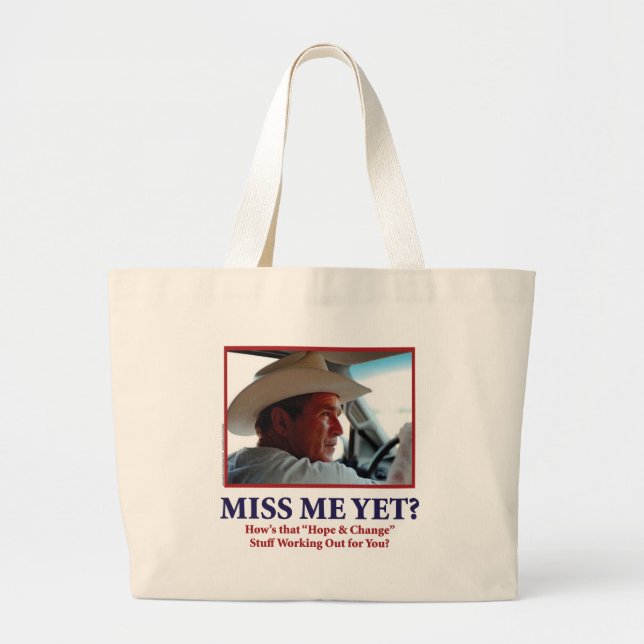 Grand Tote Bag Casquette BUSH (Devant)