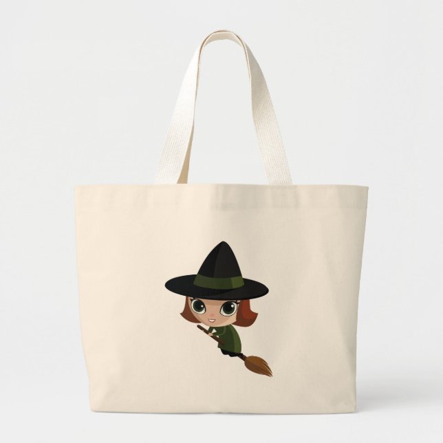 Grand Tote Bag Cassandra la sorcière (Devant)