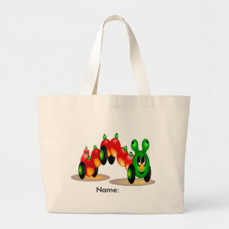 Grand Tote Bag Catepillar Fourre-tout - customisé