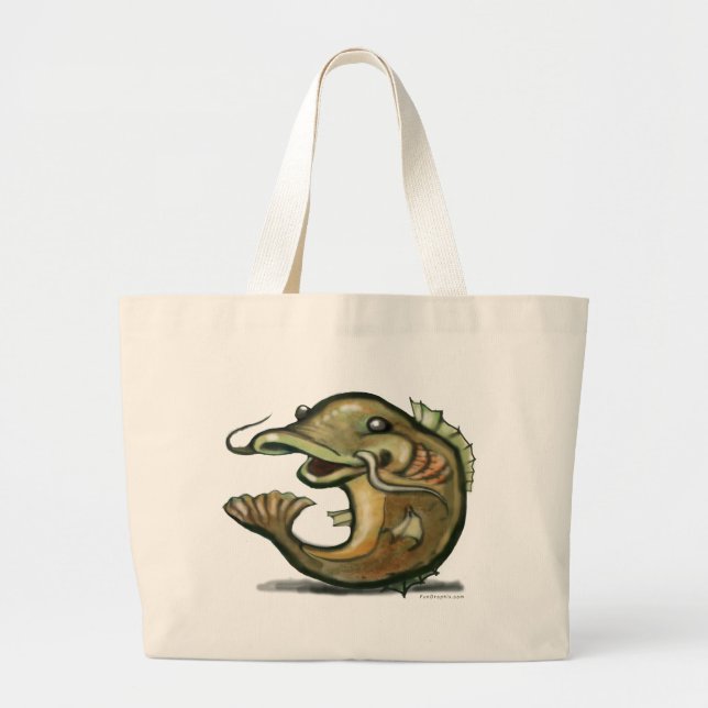 Grand Tote Bag Catfish (Devant)