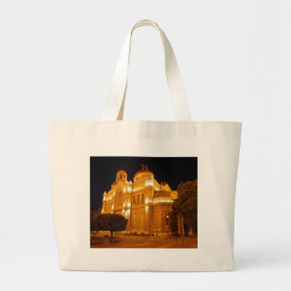 Grand Tote Bag Cathédrale de Varna la nuit