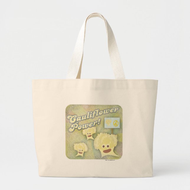 Grand Tote Bag Cauliflower Power (Devant)