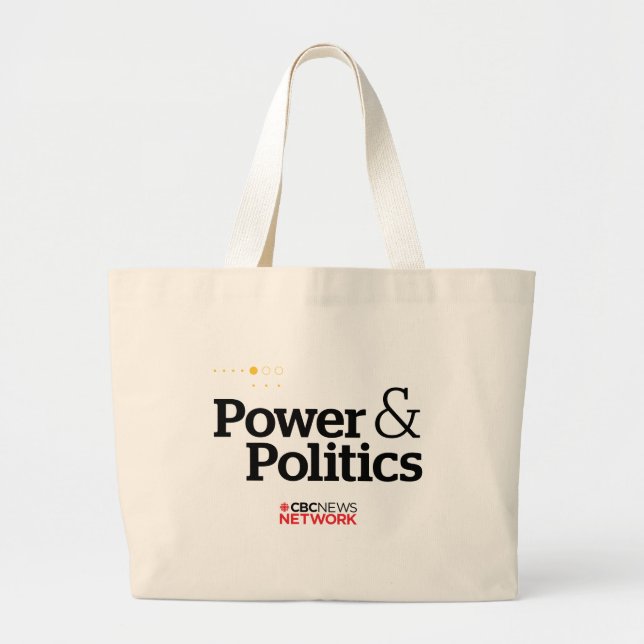 Grand Tote Bag CBC Power & Politics (Devant)