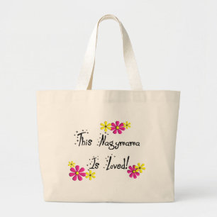 Grand Tote Bag Ce Nagymama (grand-mère hongroise) EST AIMÉ