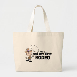 Grand Tote Bag Ce n'est pas mon premier rodéo