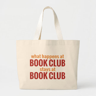 Grand Tote Bag Ce qui se produit aux séjours de club de lecture