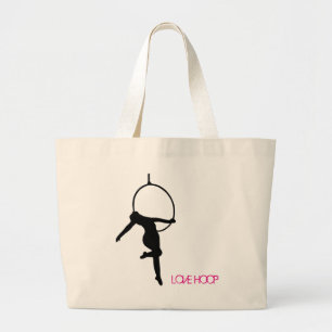 Grand Tote Bag Cercle de CERCLE d'AMOUR/sac aériens de danse