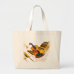 Grand Tote Bag Chaînes et clés_