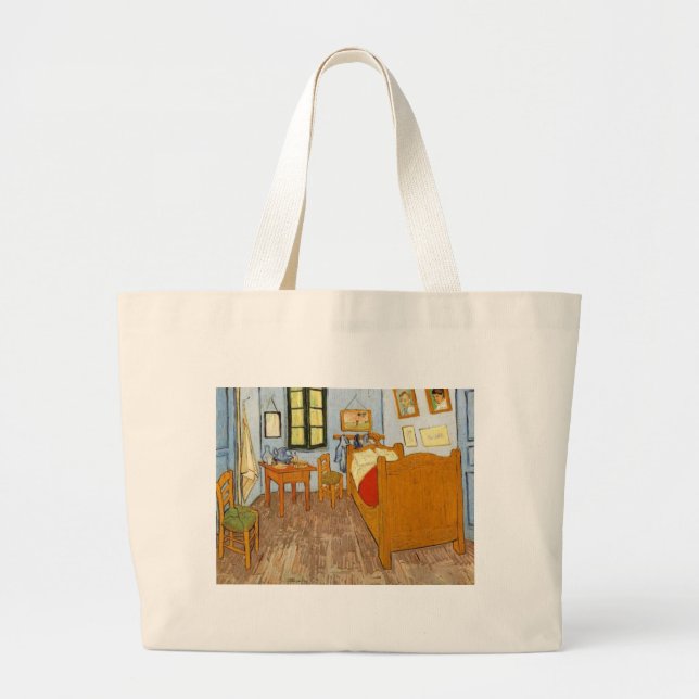 Grand Tote Bag Chambre de Van Gogh (Devant)