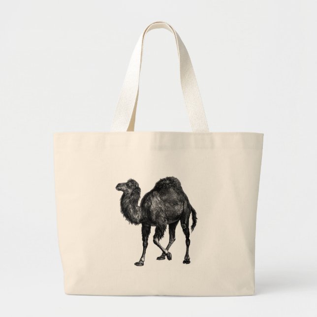Grand Tote Bag Chameau vintage (Devant)