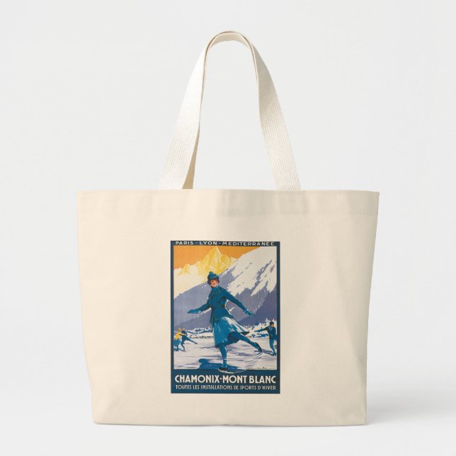 Grand Tote Bag Chamonix-Mont Blanc (Devant)