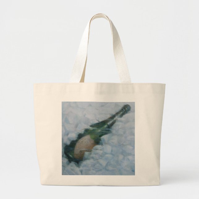 Grand Tote Bag Champagne sur la glace 2012 (Devant)