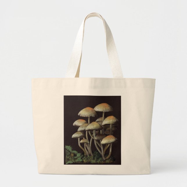 Grand Tote Bag Champignons (Devant)