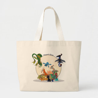 Grand Tote Bag Chaque dragon jamais
