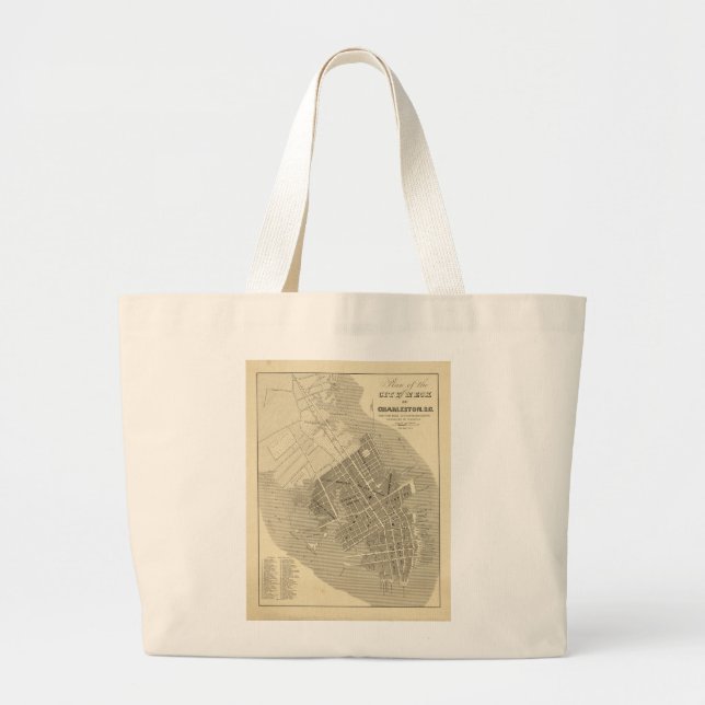 Grand Tote Bag Charleston, Caroline du Sud (Devant)