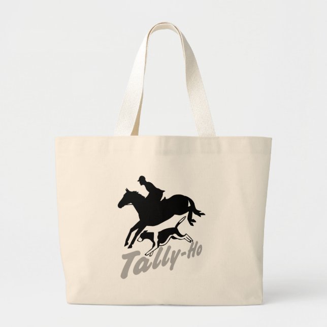 Grand Tote Bag Chasse de Fox Contrôle-Ho (Devant)
