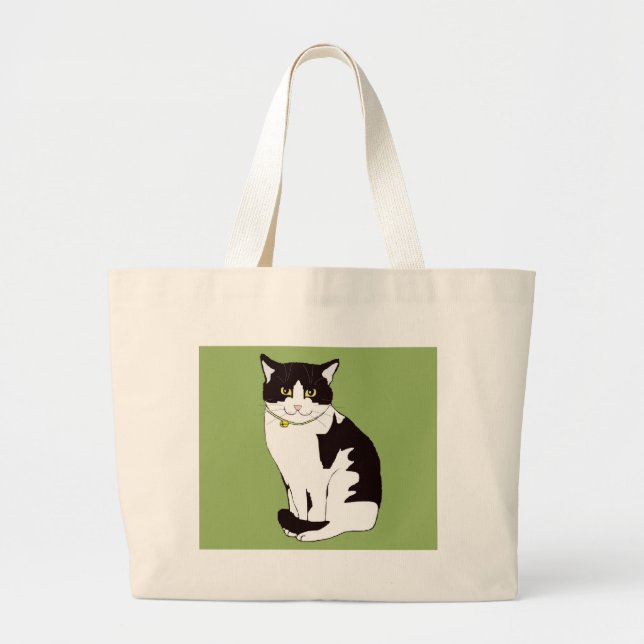 Grand Tote Bag Chat de Mario DA (Devant)