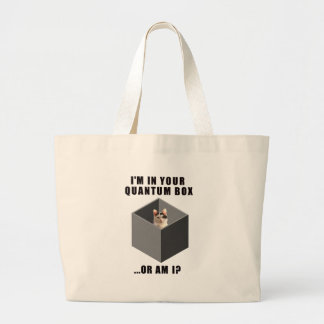 Grand Tote Bag Chat de Quantum