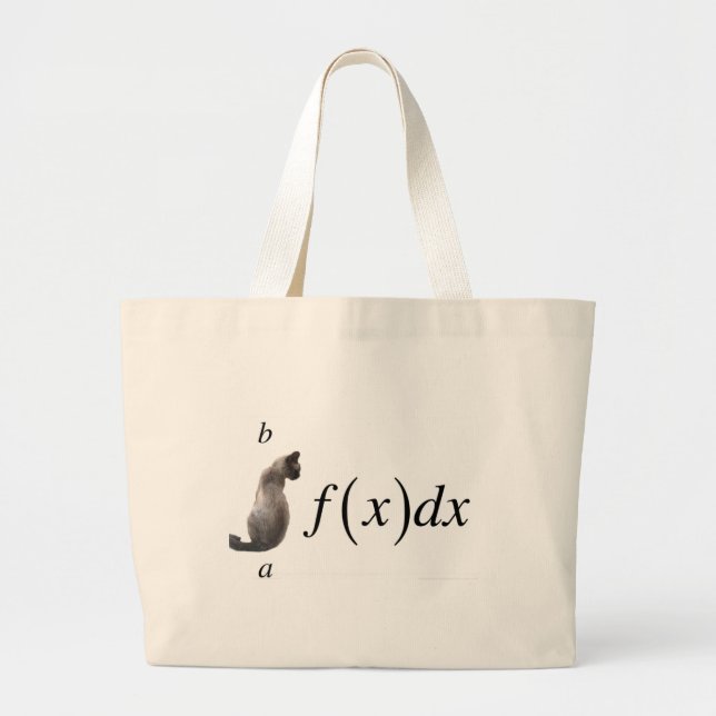 Grand Tote Bag Chat intégral (Devant)