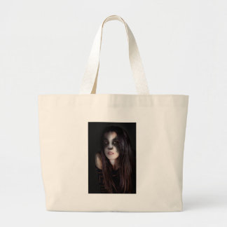 Grand Tote Bag Chat Woman Art Work