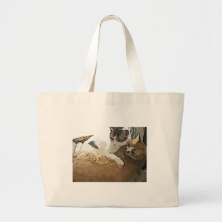 Grand Tote Bag Chats fourre-tout de Kitty