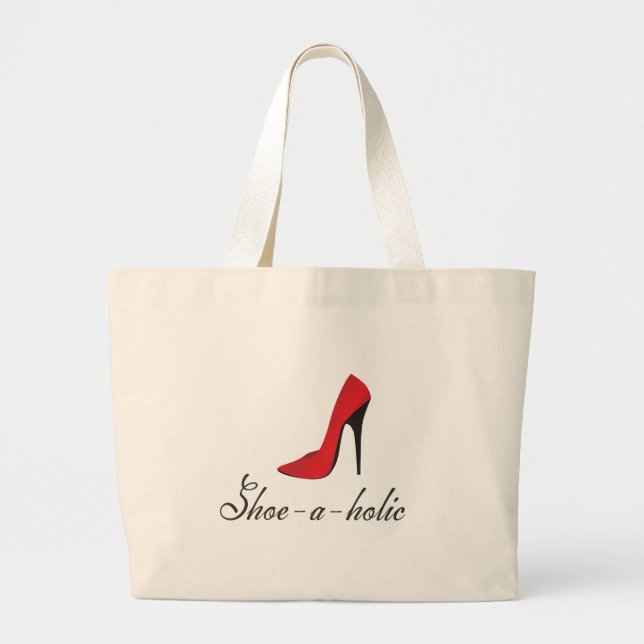 Grand Tote Bag Chaussure-un-holic (Devant)