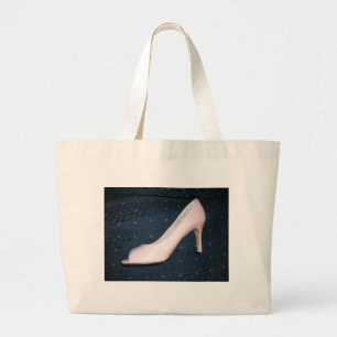 Grand Tote Bag Chaussures à talon rose