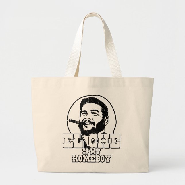 Grand Tote Bag Che Guevara est mon Homeboy (Devant)