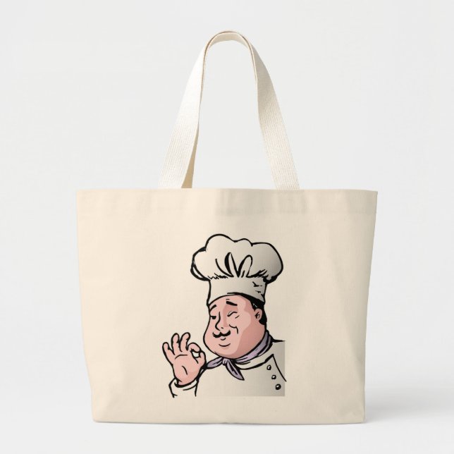 GRAND TOTE BAG CHEF GOURMET (Devant)