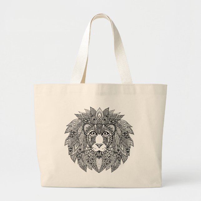 Grand Tote Bag Chef inspiré 4 de lion (Devant)