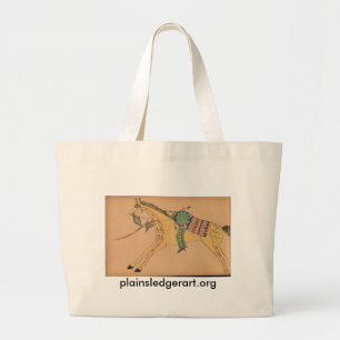 Grand Tote Bag Chemise d'os de Walter :  Guerrier #1