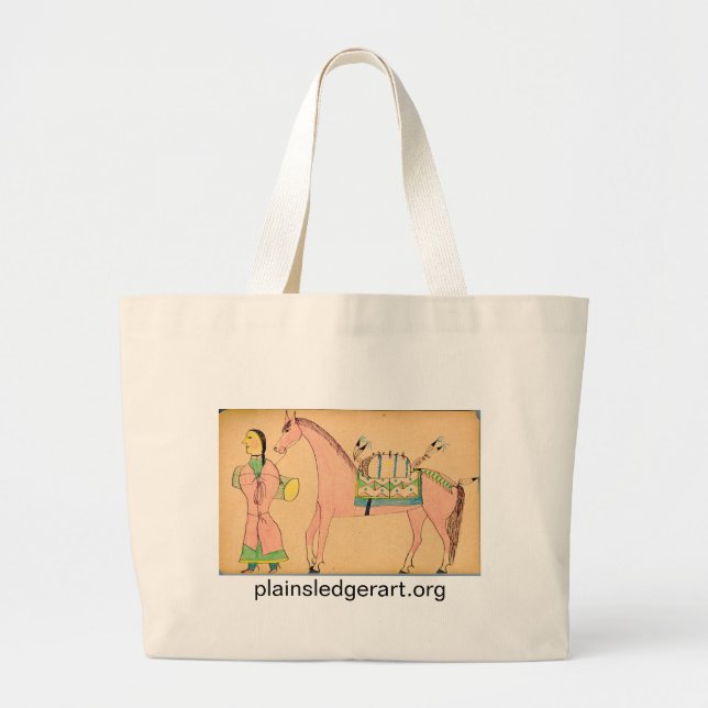 Grand Tote Bag Chemise d'os de Walter :  Long mars (Devant)