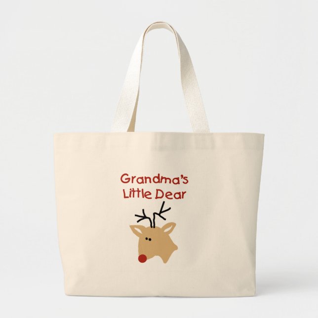 Grand Tote Bag Cher grand-mère (Devant)