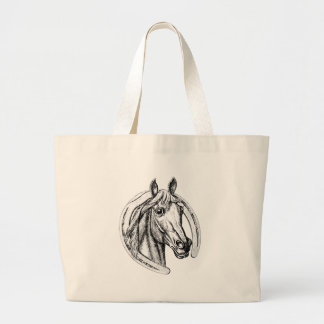 Grand Tote Bag Cheval chanceux