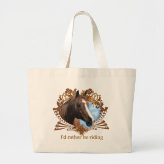 Grand Tote Bag Cheval naturellement