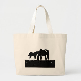 Grand Tote Bag Cheval Pop Art