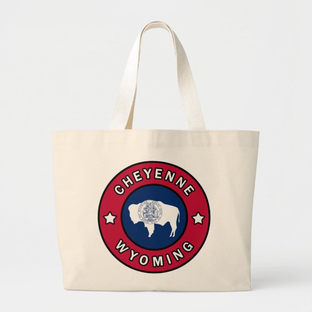 Grand Tote Bag Cheyenne Wyoming (Devant)