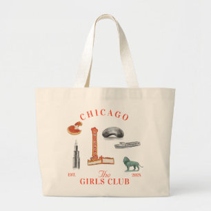 Grand Tote Bag Chicago Bachelorette Girls Club