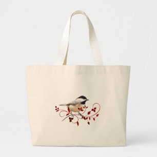 Grand Tote Bag Chickadee