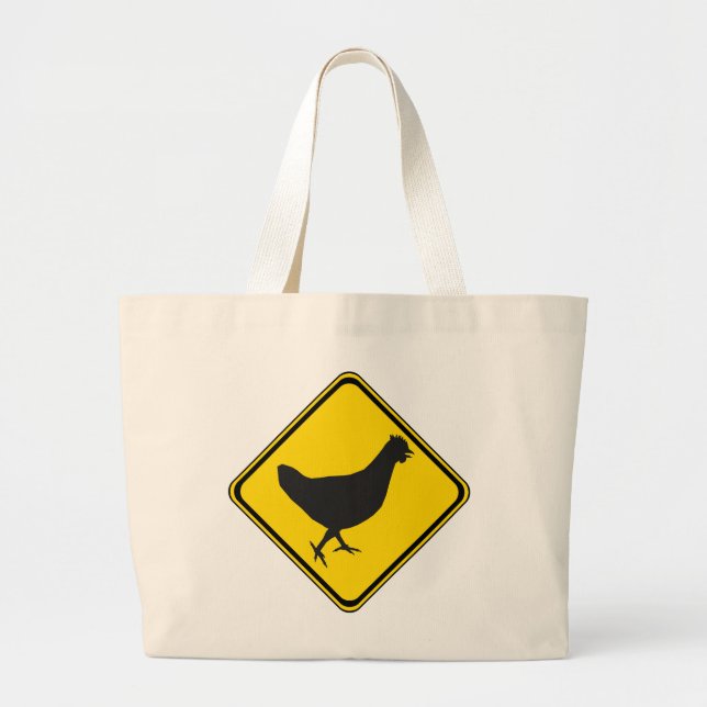 Grand Tote Bag Chicken Xing ! (Devant)