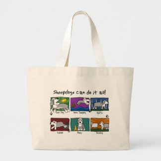 Grand Tote Bag Chien de chien anglais