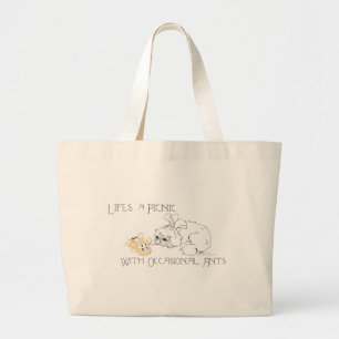 Grand Tote Bag Chien Pékinois