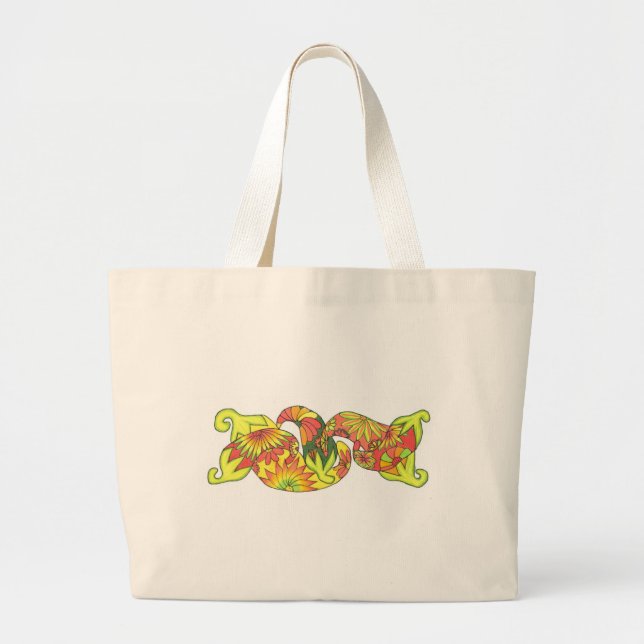 Grand Tote Bag Chilis Jumble (Devant)