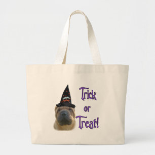 Grand Tote Bag Chinois Shar Pei Trick