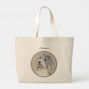 Grand Tote Bag Chiot Havanais, havanais, Bichon cubain, Bichon on
