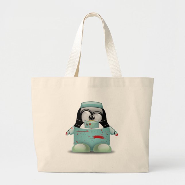 Grand Tote Bag Chirurgien Tux (Devant)
