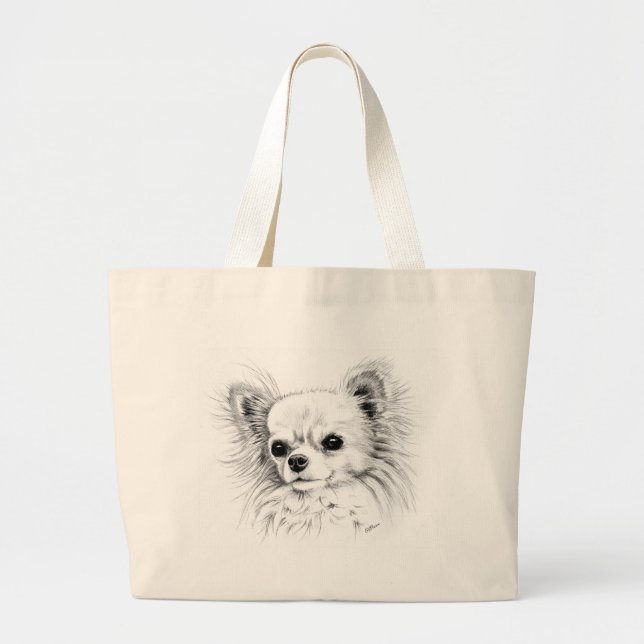 Grand Tote Bag Chiwawa de Longcoat (Devant)
