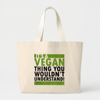 Grand Tote Bag Chose végétalienne