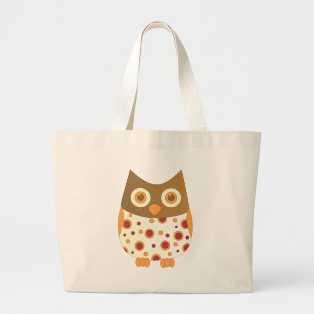 Grand Tote Bag Chouette (Devant)