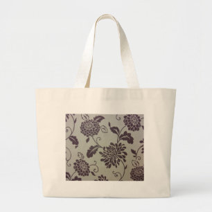 Grand Tote Bag Chrysanthèmes